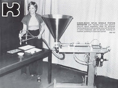 Hinds-Bock integrated conveyor and depositing system at a trade event