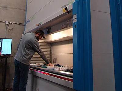 Machine parts inventory